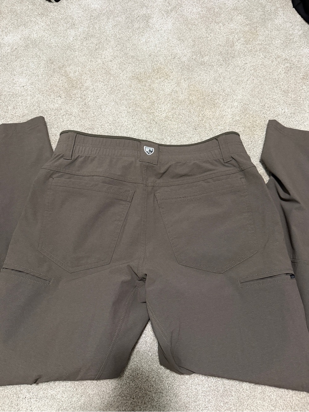 Kuhl Deceptr Men's Pants in Taupe and Brown/Grey - Picture 9 of 9